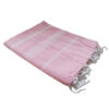 roosa puuvillane rätik