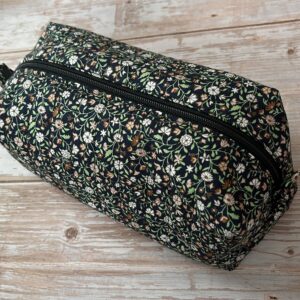 Lilleline kosmeetikakott roheline M